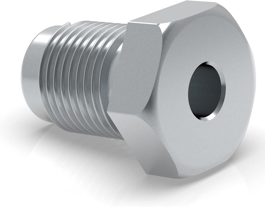 100x Verschraubung M10 x 1 für Bremsleitung 4,75 mm Bördel F Typ A Profi Verbinder DIN/ISO 1651 konf