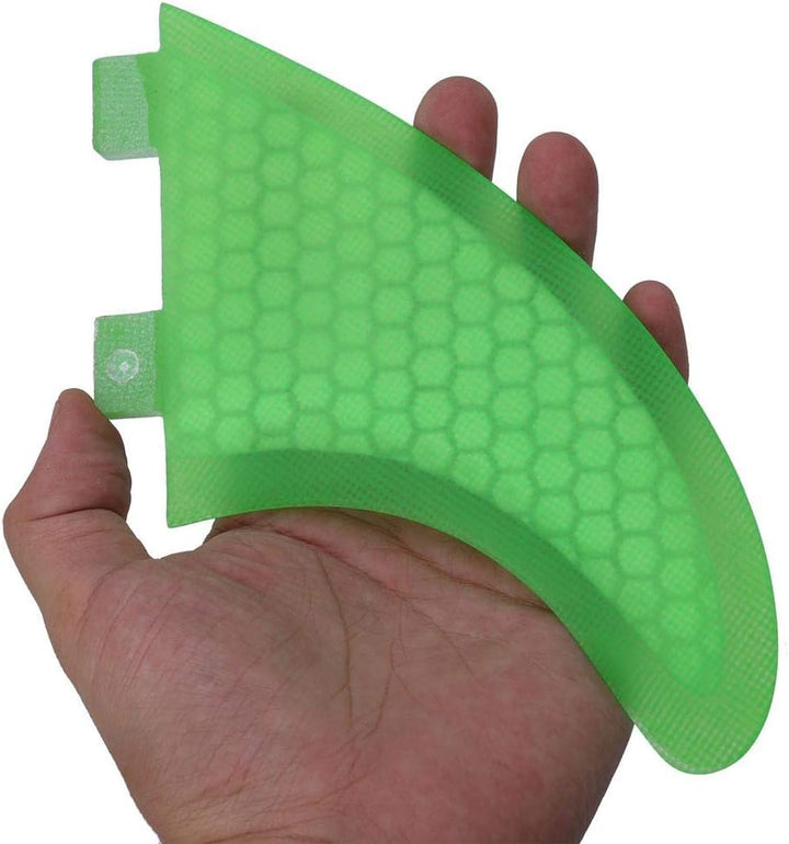 VGEBY1 Surfing Fins, Green 3 PCS Surfboard Fins Surfboard Fiberglas für Surfboards, Paddle Boards, K