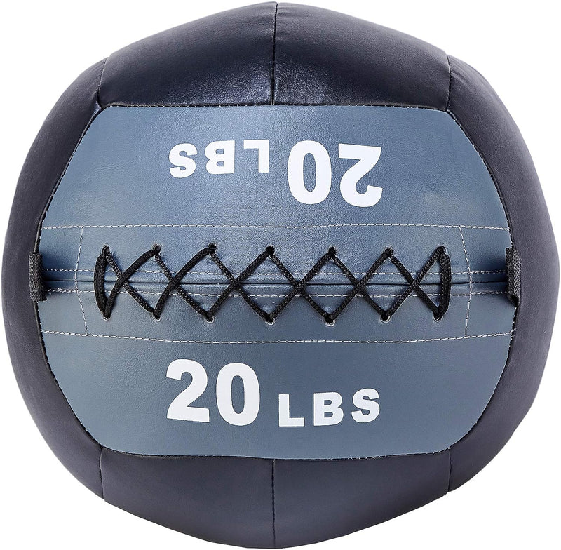 BalanceFrom Workout Exercise Fitness Weighted Medicine Ball, Wall Ball and Slam Ball 20 Pfund Wandku