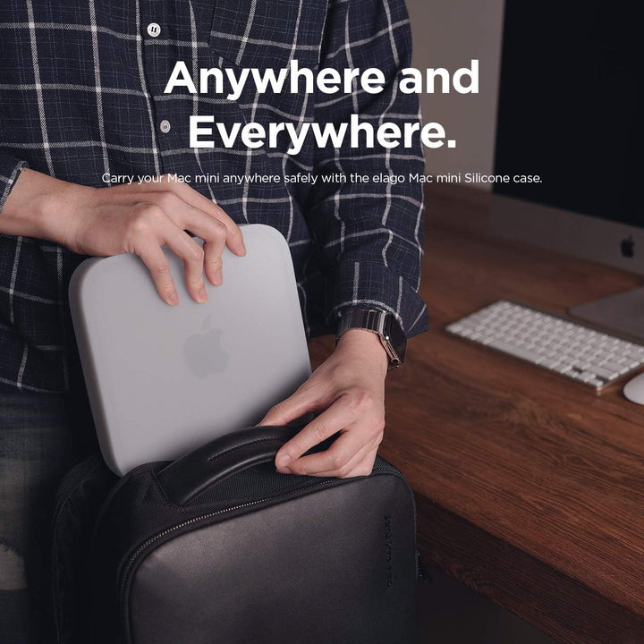 elago Silikonhülle Kompatibel mit Apple Mac Mini M2, M2 Pro [2023] Kompatibel mit Mac Mini M1 [2020]