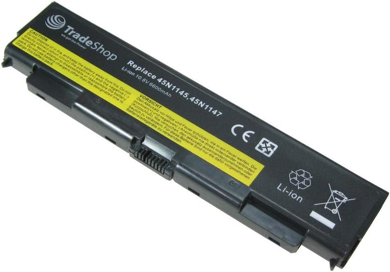 Hochleistungs Li-Ion Akku, 10,8V/11,1V / 6600mAh für Lenovo ThinkPad L440 L540 T440 T440P T540 T540P