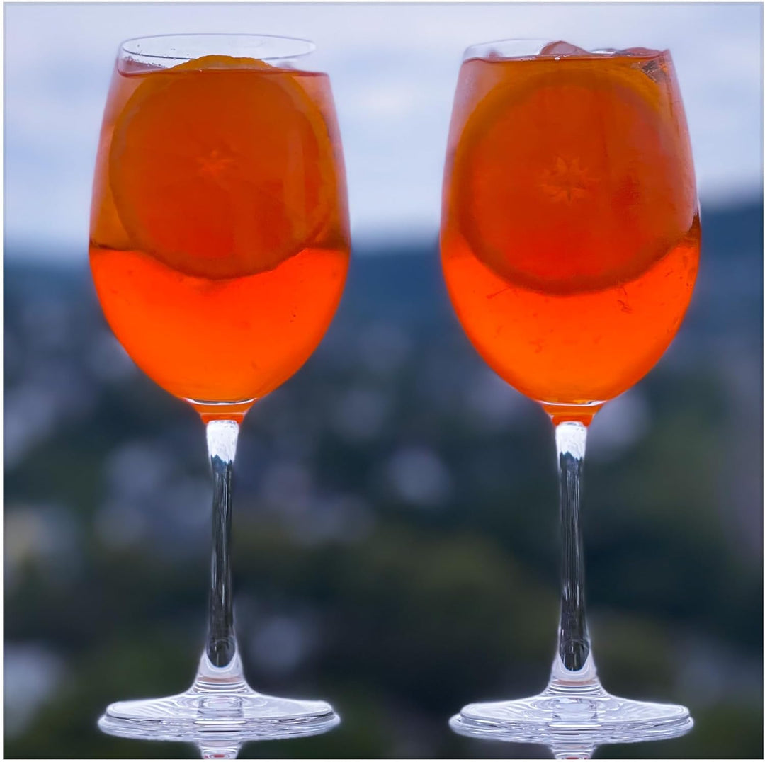 Topkapi Aperol Spritz Glas Hofbach XL – Aperol Spritz Gläser, Cocktail Glas, 470ml, Profi-Glas Bleif