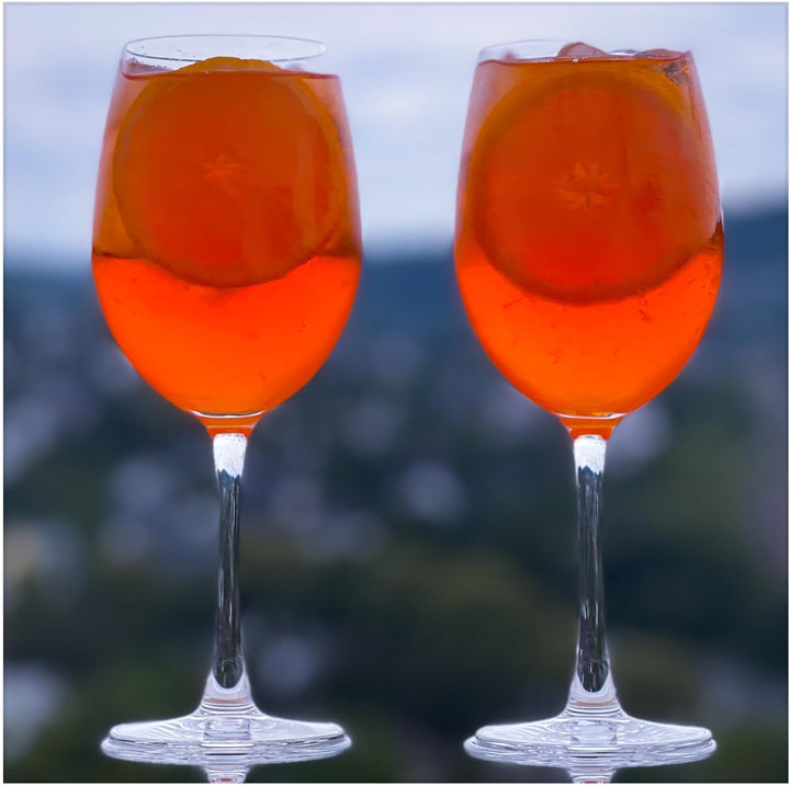 Topkapi Aperol Spritz Glas Hofbach XL – Aperol Spritz Gläser, Cocktail Glas, 470ml, Profi-Glas Bleif