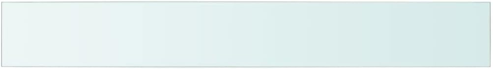 FIRBNUS Glasregalboden 110x15x0,8 cm Storage Shelves Ablagen Regal Glas Schwebend für Wohnzimmer Bad