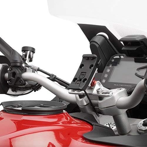 Navi Halterung Garmin Zumo 390LM E oder 590LM SU auf GIVI UniAluNaviHalter S901