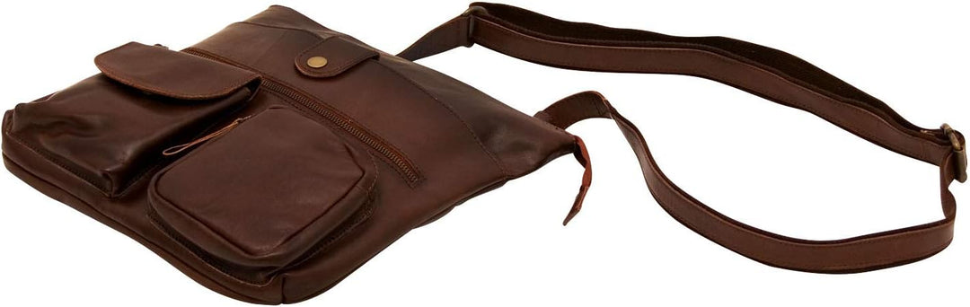 Greenburry Billy the Kid Nasty Cowboys Shoulderbag Colby M497 Leder Schultertasche für Damen nut-bro