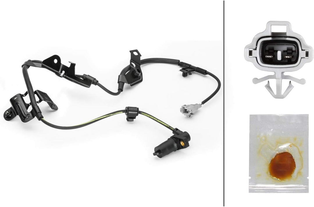 HELLA 6PT 014 494-691 Sensor, Abgastemperatur - 2-polig - geschraubt - Kabel: 460mm