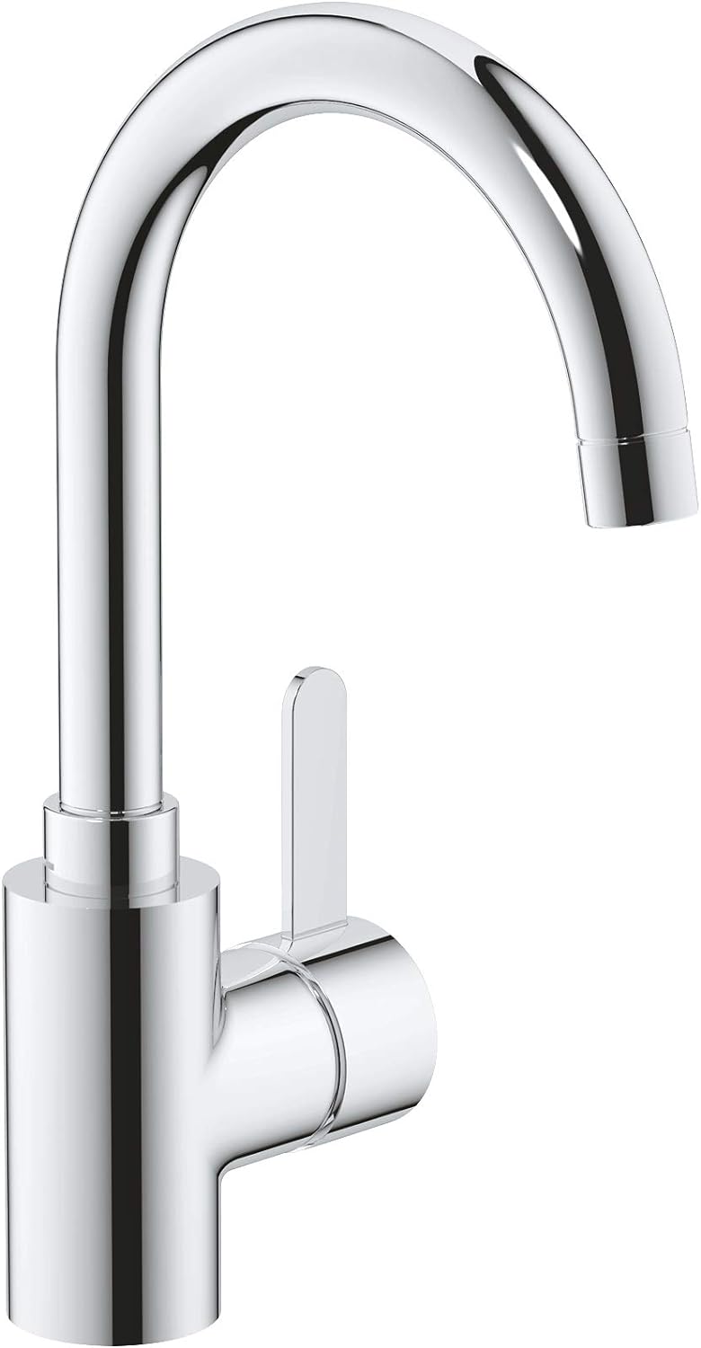 GROHE Eurosmart Cosmopolitan - Einhand-Waschtischarmatur (DN 15, L-Size, langlebige Oberfläche), chr