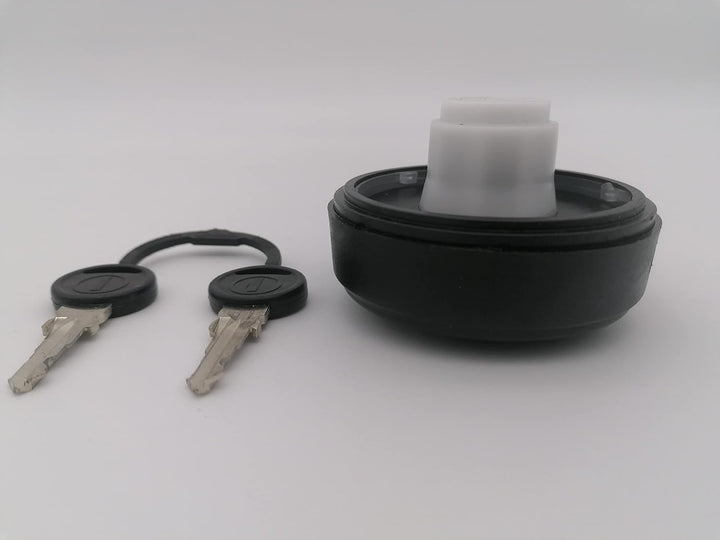 CR-MOESANCO® Schwarzer Wassertankdeckel für Wohnwagen, mit 3 versenkten Griffen, Wassereinlass mit R