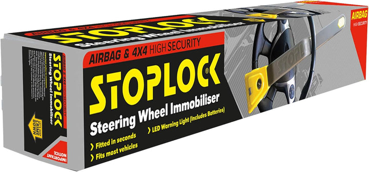 Stoplock HG 134-66 Lenkrad-Wegfahrsperre Airbag 4x4, für Pkw, sichere Diebstahlsicherung mit Schlüss