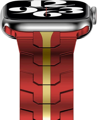 ANYE Kompatibel mit Apple Watch Armband 41mm 40mm 38mm, Armband Apple Watch Series 8 Series 7 Edelst