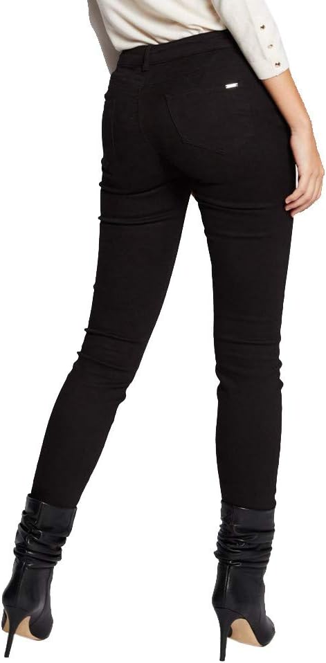 Morgan Damen Pantalon 5 poches Skinny Petra Hose, Schwarz, 36/Alto