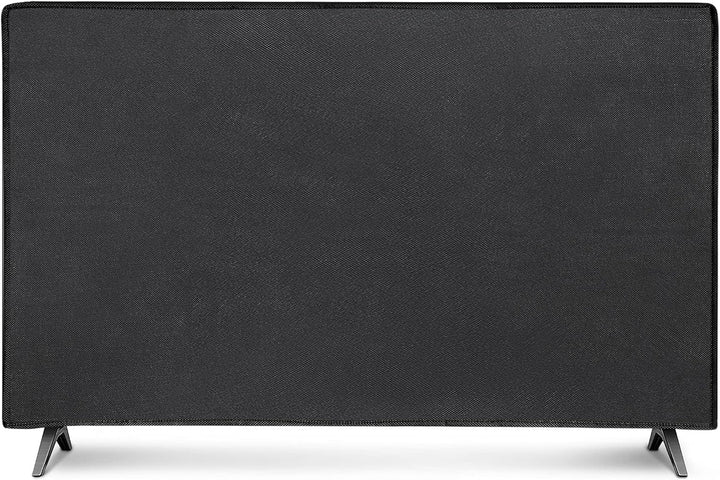 kwmobile 75" TV Hülle - Fernseher Bildschirmschutz Abdeckung - TV Bildschirm Staubschutzhülle - Schw