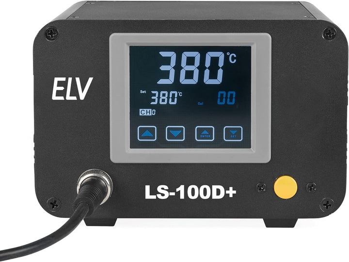 ELV Lötstation LS-100D+, 100 W, ESD-gerecht, mit Touchbedienung