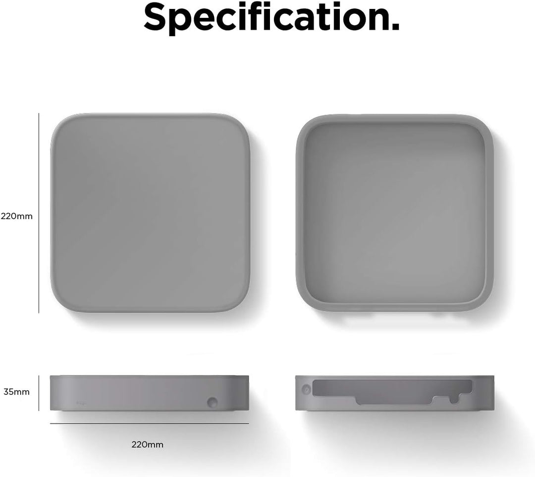 elago Silikonhülle Kompatibel mit Apple Mac Mini M2, M2 Pro [2023] Kompatibel mit Mac Mini M1 [2020]