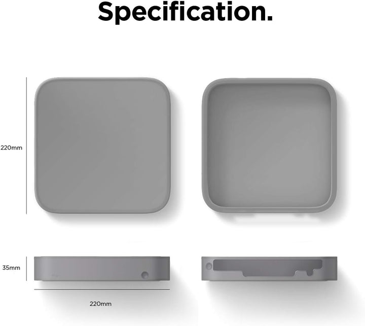 elago Silikonhülle Kompatibel mit Apple Mac Mini M2, M2 Pro [2023] Kompatibel mit Mac Mini M1 [2020]