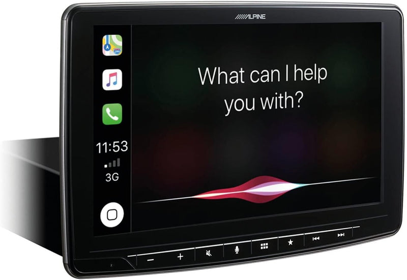 Alpine iLX-F903D Multimedia-Empfänger mit kapazitivem Bildschirm 22,9 cm (9 Zoll), Schwarz Mediensta