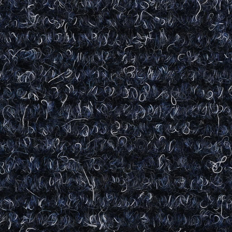 homiuse 15 STK. Selbstklebende Treppenmatten Nadelvlies 56x17x3 cm Blau Treppenstufen Matten Modern