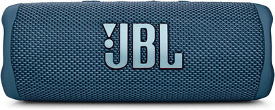 JBL Flip 6 Bluetooth Box in Blau & Flip 6 Bluetooth Box in Schwarz – Wasserdichter, tragbarer Lautsp