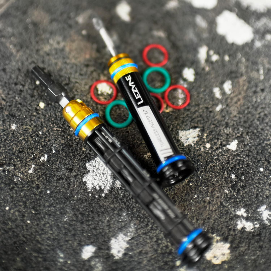 Lezyne Multitool inkl. Tubeless-Pannenkit Dual Insert Schwarz Gr. Schwarz Schwarz Medium, Schwarz Me