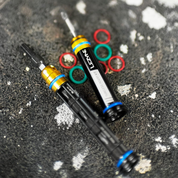 Lezyne Multitool inkl. Tubeless-Pannenkit Dual Insert Schwarz Gr. Schwarz Schwarz Medium, Schwarz Me
