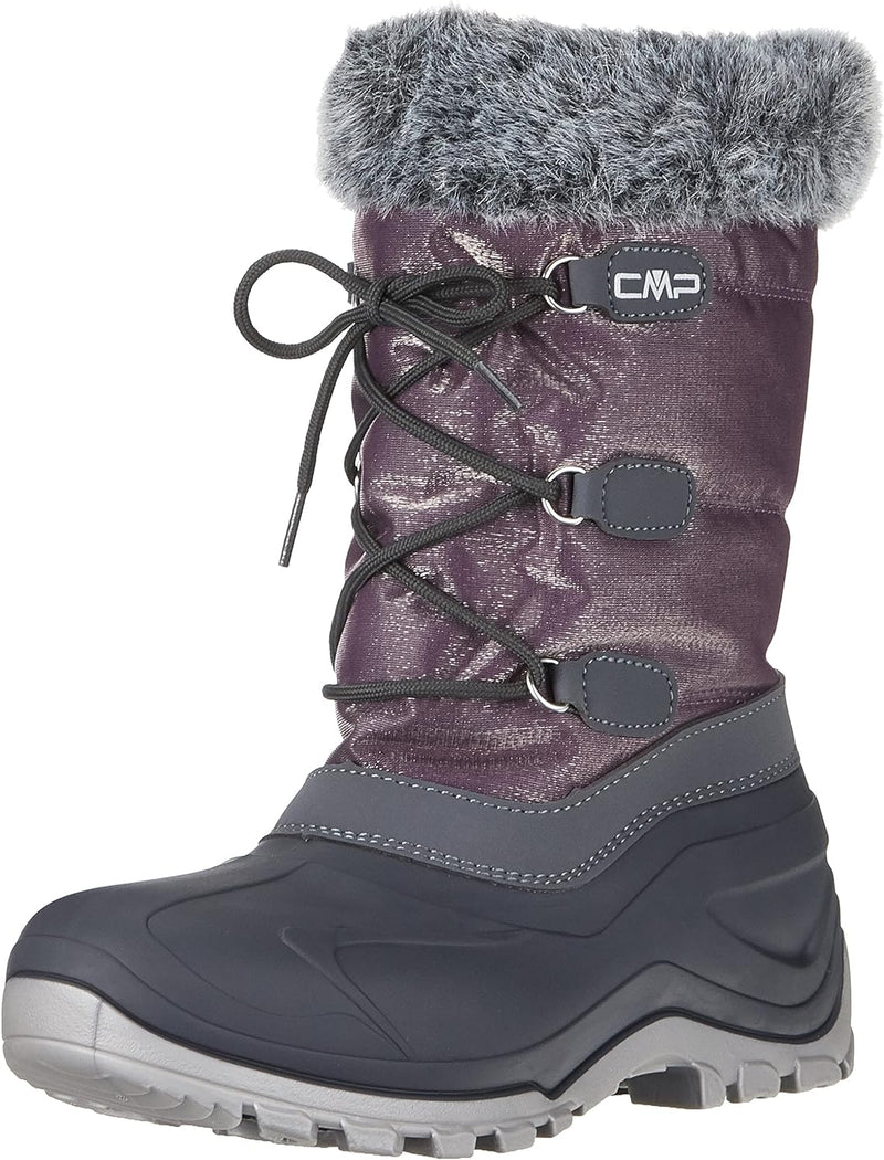 CMP Damen Nietos Low Wmn Snowboot Shoes Walking Shoe Mid-Top 38 EU Blu Iris, 38 EU Blu Iris