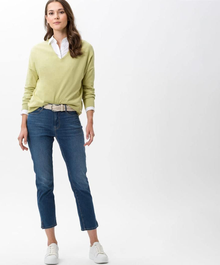 BRAX Feel Good Style Mary S Used Stone Blue 36