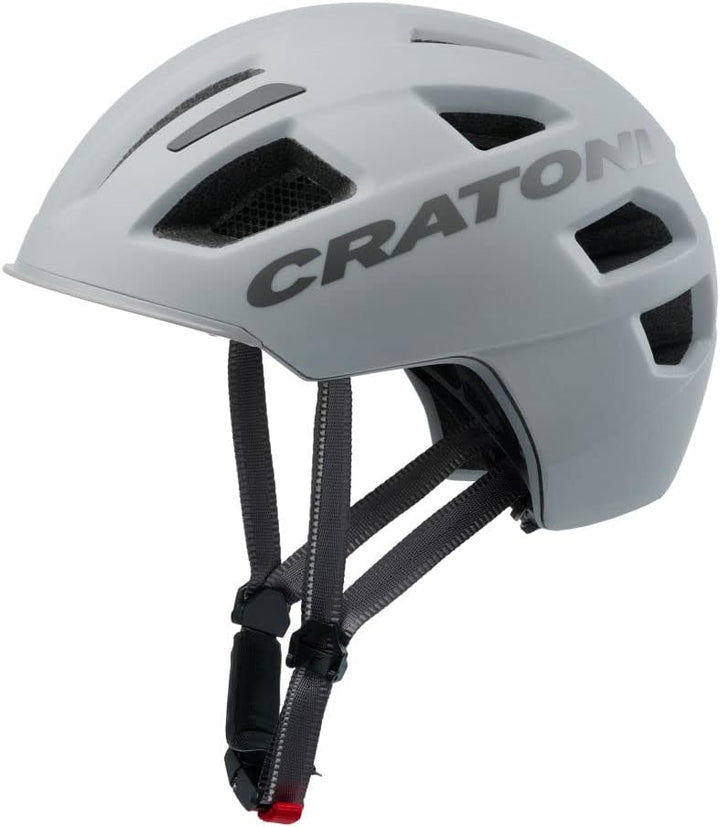 Cratoni Fahrradhelm C-Pure grau matt, L