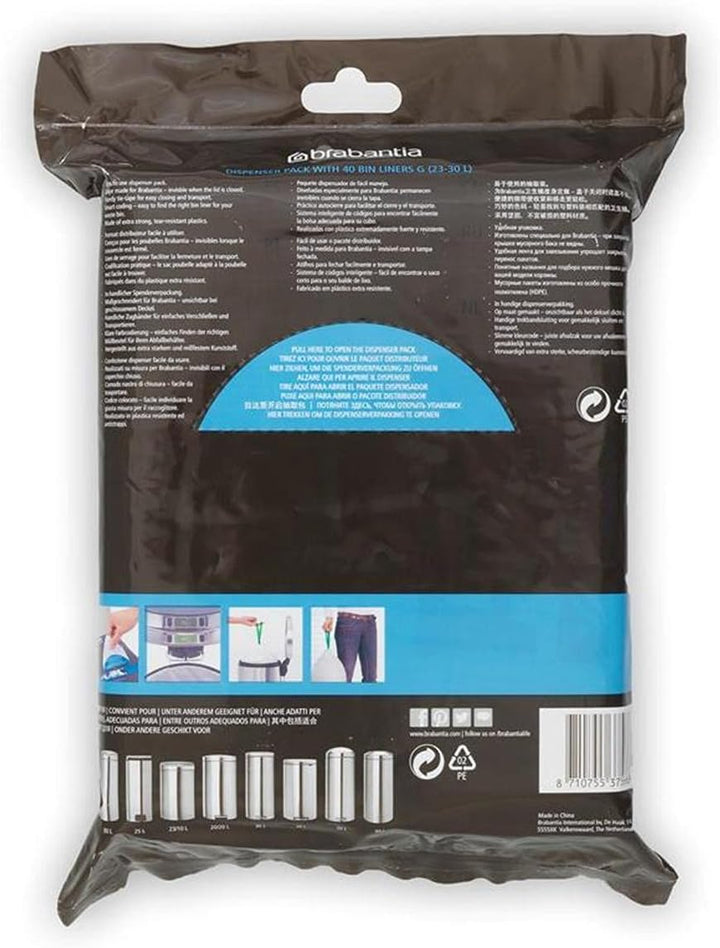 Brabantia Müllsack 23-30 Liter (G) (80 Stuck)