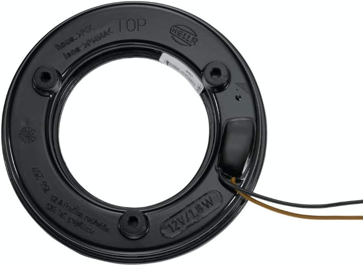 HELLA - Schlussleuchte - LED - 12V - Einbau - Lichtscheibenfarbe: glasklar - LED-Lichtfarbe: rot - S