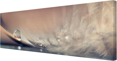 Bilderwelten Leinwandbild - Story of a Waterdrop - Panorama Quer, 60cm x 180cm, 60cm x 180cm