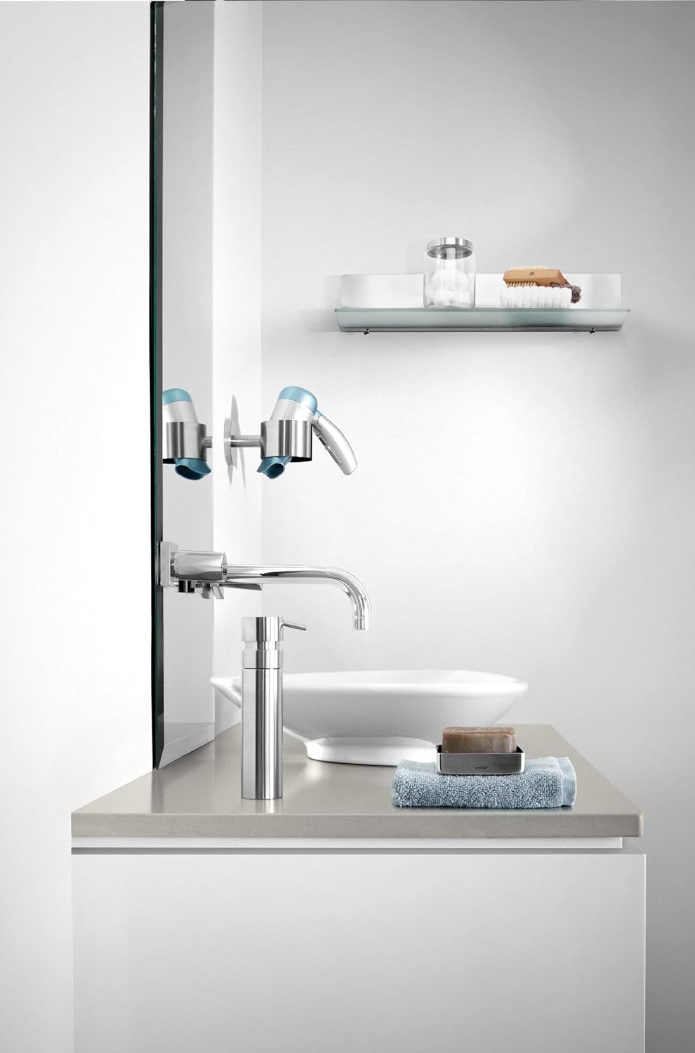 blomus –NEXIO- Seifenspender in edler Optik, Seifendosierer aus Edelstahl matt, 68615, Matt