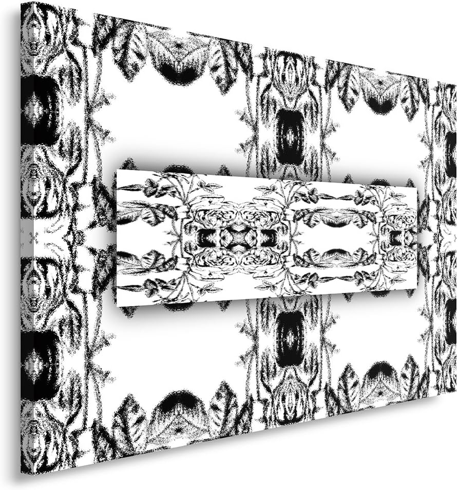 Feeby Frames, Leinwandbild, Bilder, Wand Bild, Wandbilder, Kunstdruck 50x70cm, MUSTER, MODERN, SKAND