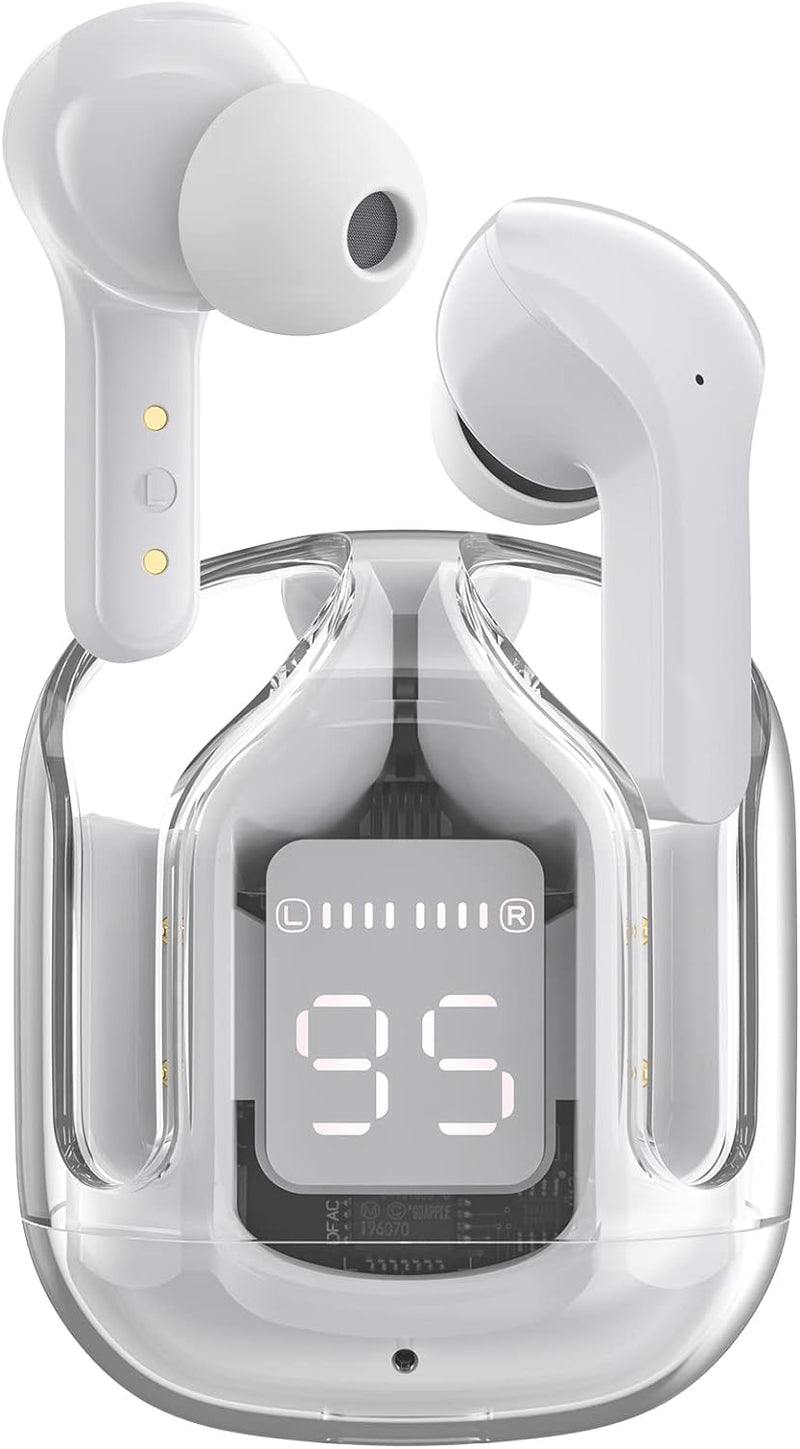 ACEFAST T6 Bluetooth Kopfhörer In Ear, Kopfhoerer Kabellos mit Dual-Mikrofon und KI-Anruf, Komposit-