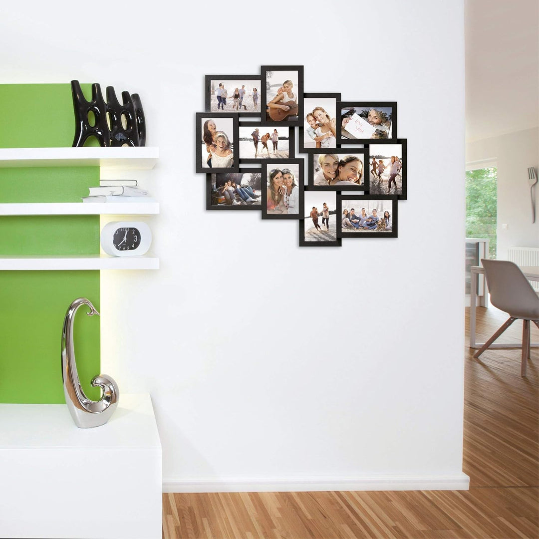 Eurographics PF-MULTI-12-01 Fotorahmen, 59 x 51 cm Black / Schwarz, Black / Schwarz