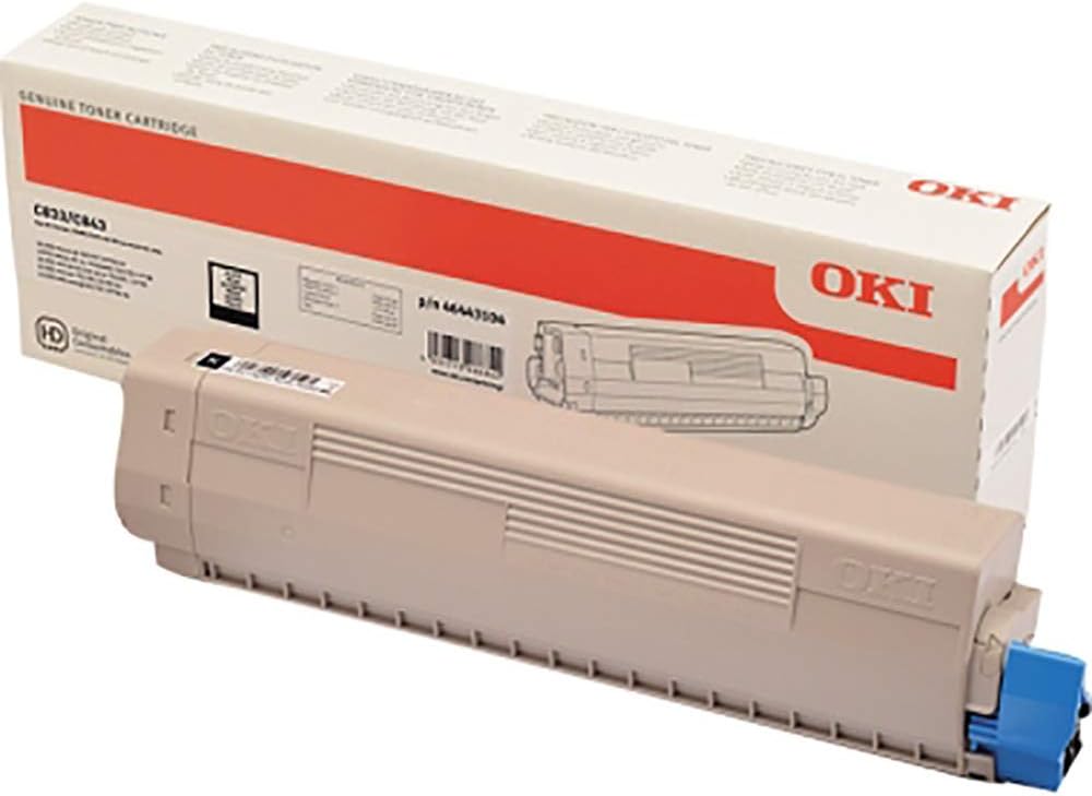 OKI TONER Schwarz C833/843 10K