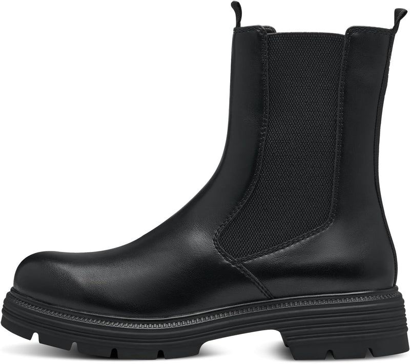 Tamaris Damen Chelsea Boot 1-25437-41 normal 38 EU Schwarz, 38 EU Schwarz