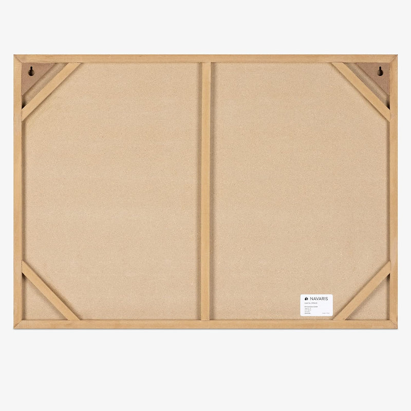 Navaris Magnettafel Magnetpinnwand Memoboard zum Beschriften - 70 x 50cm Notiztafel div. Designs - T