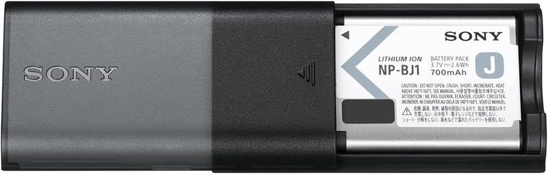 Sony ACC-TRDCJ Zubehör-Kit (Akku+Ladegerät, geeignet für DSC-RX0) Single, Single