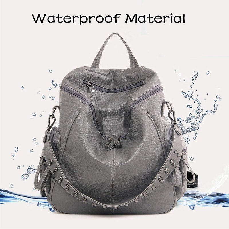 FANDARE Damen Rucksack Mode Schultertasche Wasserdicht Daypack Umhängetasche Mädchen Schultasche für