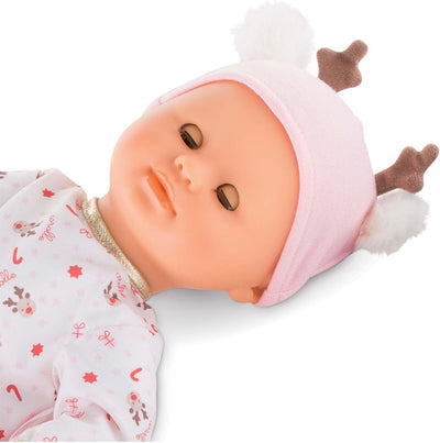 Corolle FPJ94 Bébé Calin Babypuppe, rosa, weiss, 30 cm