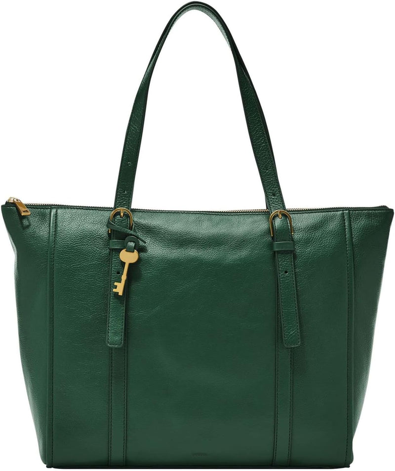 Fossil Carlie Tote Pine Green