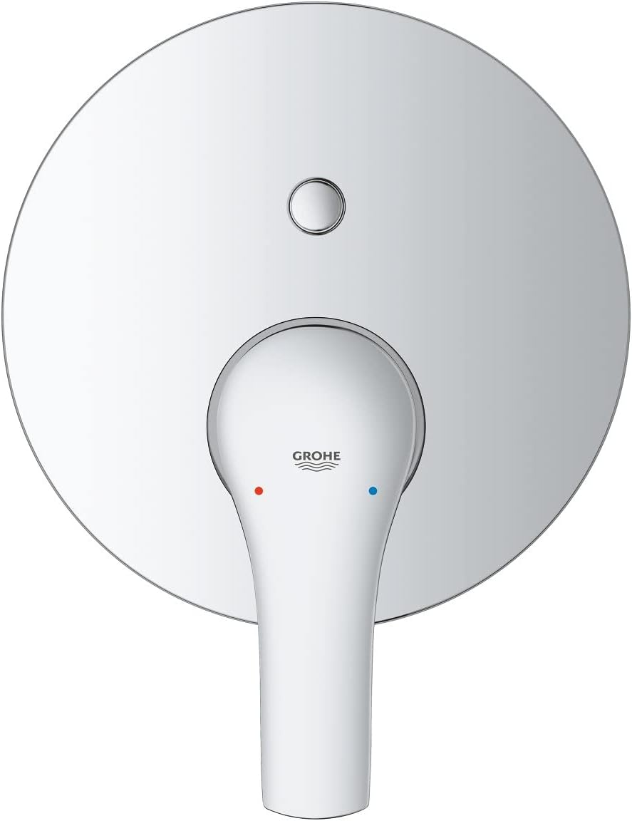 GROHE Eurosmart - Einhand-Wannenbatterie (Fertigmontageset, langlebige Oberfläche, automatische Umst