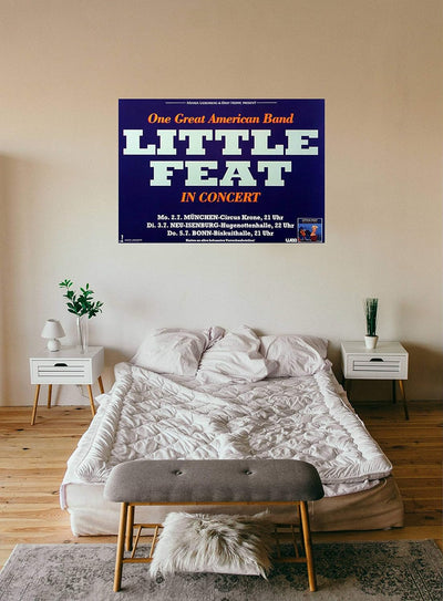 Little Feat - American Band, Tour 2001 » Konzertplakat/Premium Poster | Live Konzert Veranstaltung |