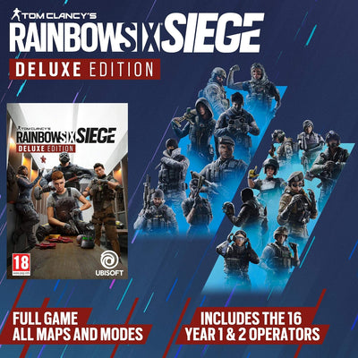 Tom Clancy's Rainbow Six: Siege - Deluxe /Xbox Series X Xbox One/Series X Deluxe Edition, Xbox One/S