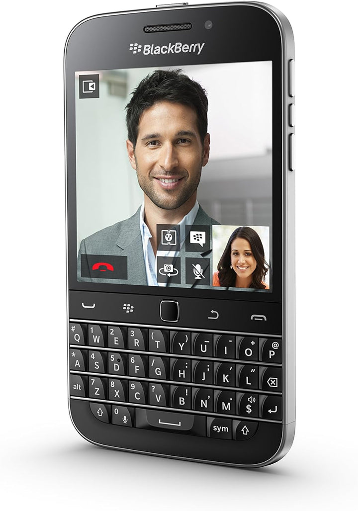BlackBerry Classic entsperrtes Smartphone, Bildschirm: 8,89 cm (3,5 Zoll), Farbe: Schwarz, Import au