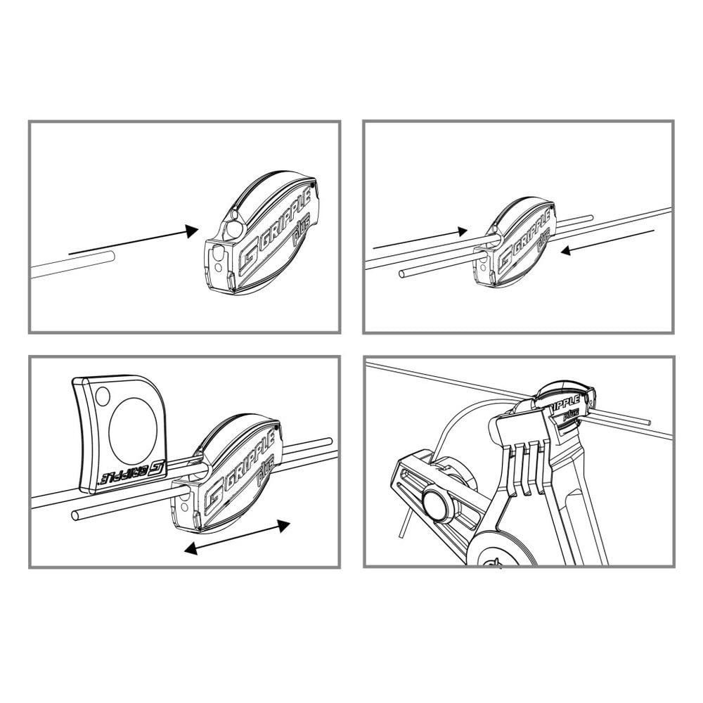 Kerbl 44707 Gripple-Drahtverbinder Stahldraht Ø 1,4 - 2,2 mm, 20 Stück Small – Ø 1,40 - 2,20 mm, Sma