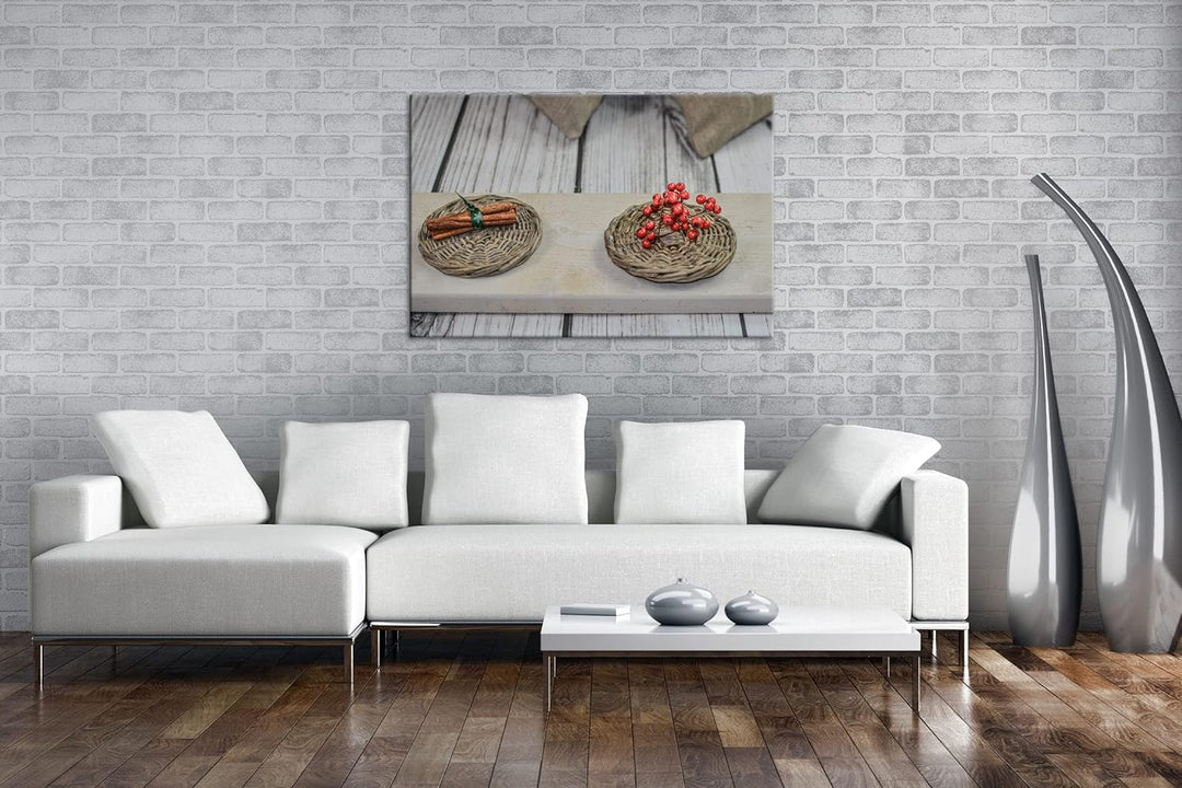 deyoli Geschenke des Herbstes Format: 80x60 als Leinwandbild, Motiv fertig gerahmt auf Echtholzrahme