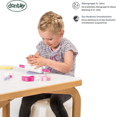 Dantoy - Servier Set aus My Little Princess – Geschirrset & Zubehör - 35 Teilen - Kinder ab 2 Jahre