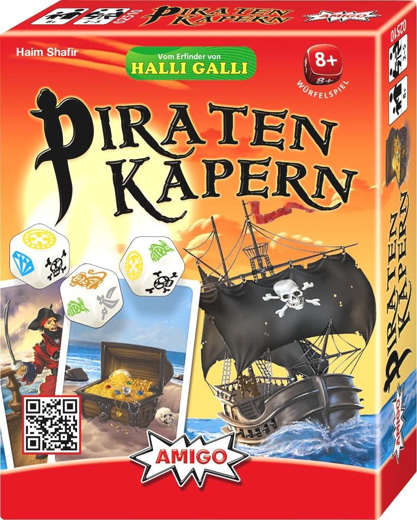 AMIGO 02510 - Piraten Kapern, 3er Pack, 3er Pack